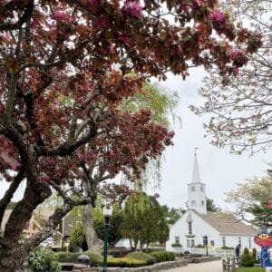 Open Air Shopping Village in Mystic, CT