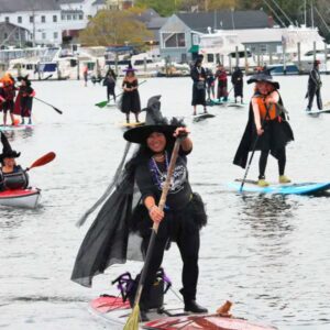 Witches on Paddle Boards
