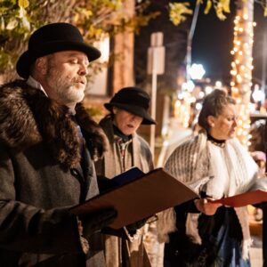 Holiday Carolers at the Mystic Seaport Museum